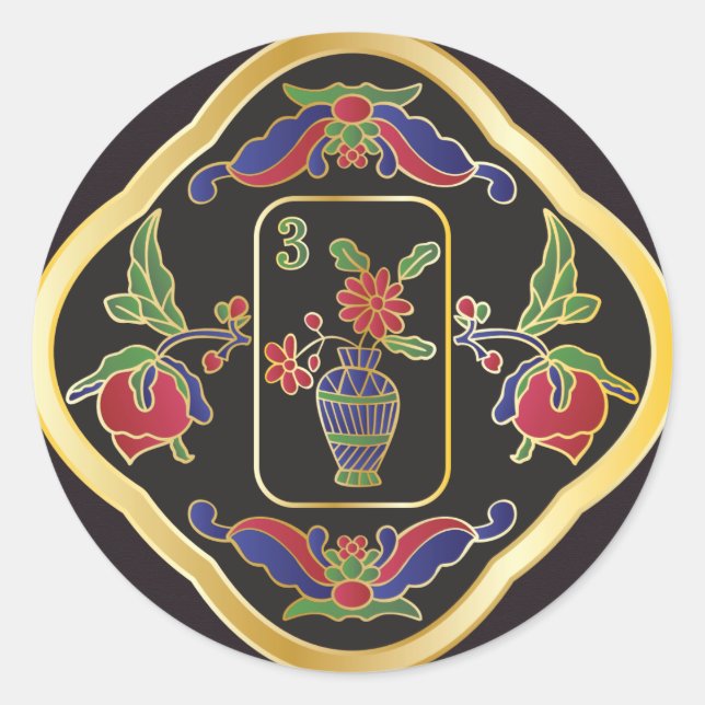 Mah Jongg Jewelry Stickers (Front)