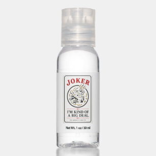 Mah Jongg Joker Hand Sanitizer Funny Gift