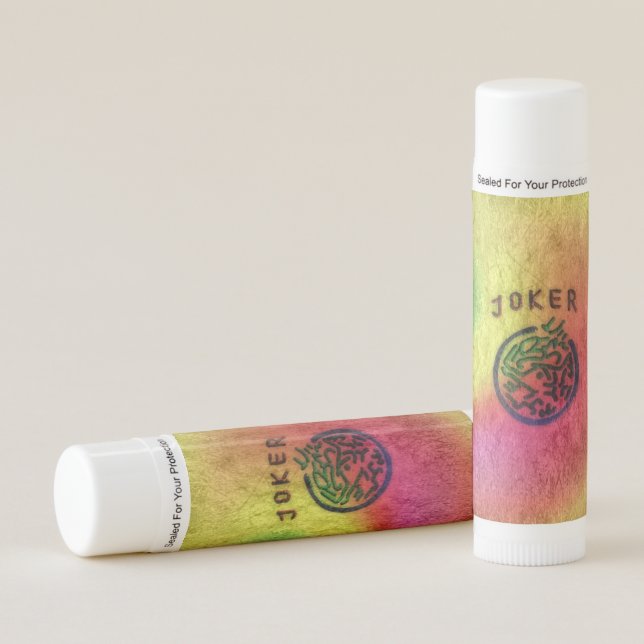 Mah Jongg Joker Lip Balm (Front)