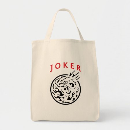 Mah Jongg Joker Tote Bag