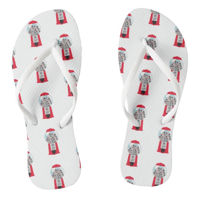 Mah Jongg Jokerball Machine Flip Flops (Footbed)