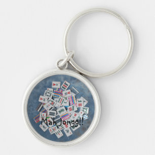 Mah jongg key ring
