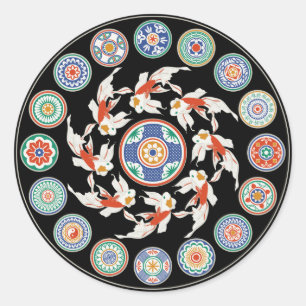 Mah Jongg Koi Stickers