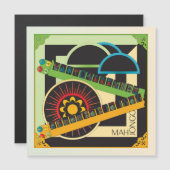 Mah Jongg Limerick Whine Magnet Card (Front/Back)