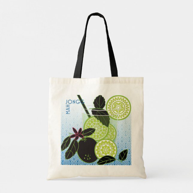 Mah Jongg Limericks Tote (Back)