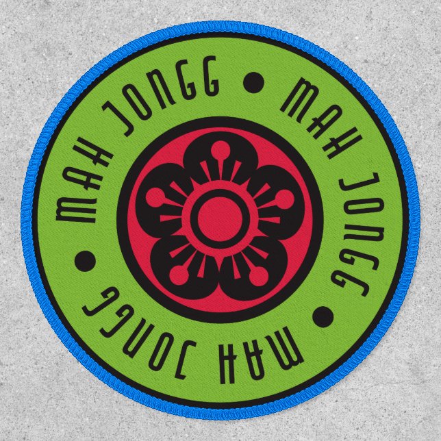 Mah Jongg Logo 1 Patch (Front)