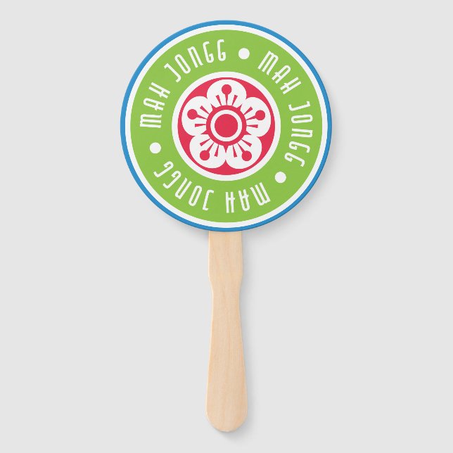 Mah Jongg Logo Fans (Front)