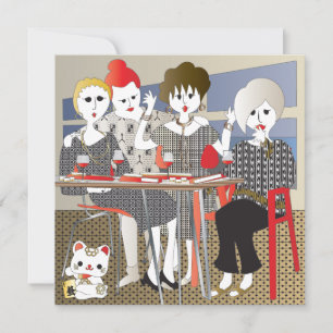 Mah Jongg MAHJ! Flat Card