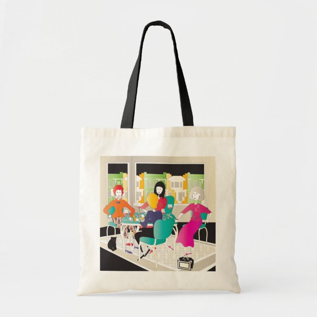 Mah Jongg Mahj Night2 Tote Bag (Front)