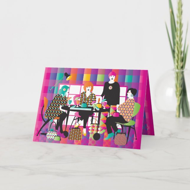 Mah Jongg Memphis Style Card (Front)