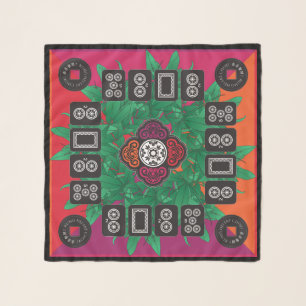 Mah Jongg Money Tree 2025 Scarf
