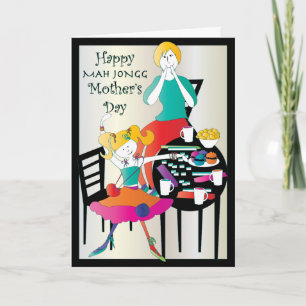 Mah Jongg Mother's Day 2 Card