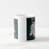 mah jongg mug- script - Customized Coffee Mug (Center)