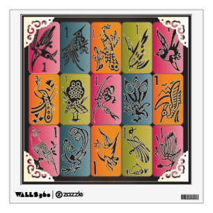 Mah Jongg One Bams Wall Sticker