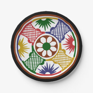 Mah Jongg One Circle Paper Plates