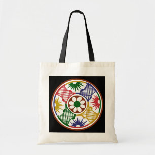 Mah Jongg One Circles Tote Bag