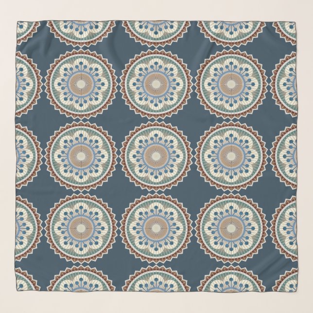 Mah Jongg One Dot Scarf (Front)