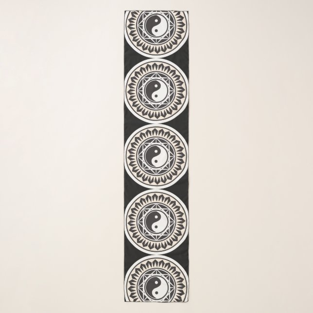 Mah Jongg One Dot Scarf (Front)