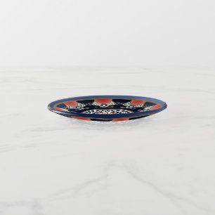 Mah Jongg Patterns Trinket Tray