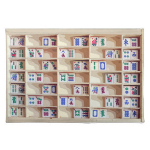 Mah Jongg Placemate Cloth Placemat