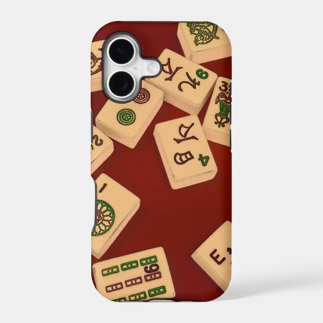 Mah Jongg Play Iphone Case (Back)