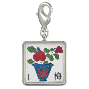 Mah Jongg Plum Charm