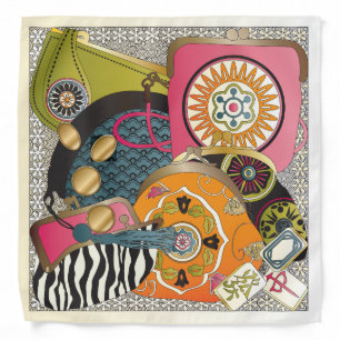 Mah Jongg Purses Bandana