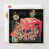 Mah Jongg Red Table (Front/Back)