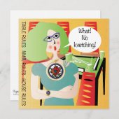 Mah Jongg Sayings Kvetching (Front/Back)