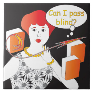 Mah Jongg Sayings Pass Blind Tile