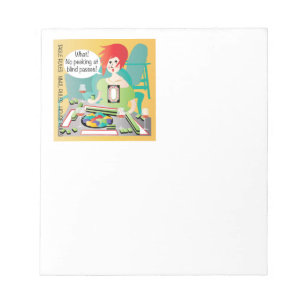 Mah Jongg Sayings Peek Pass Notepad