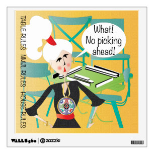 Mah Jongg Sayings Picking Ahead Wall Sticker