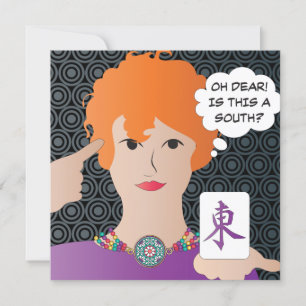 Mah Jongg Sayings Winds Flat Card