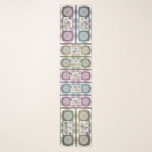 Mah Jongg Screen Scarf