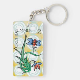 Mah Jongg Seasons Spring/Summer Keychain