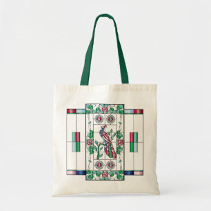 Mah Jongg Stained Glass Tote