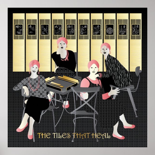 Mah Jongg The Tiles That Heal Poster (Front)