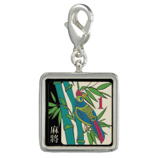 Mah Jongg Tiles Bird Charm