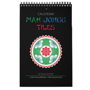 Mah Jongg Tiles Calendar