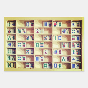 Mah Jongg Tiles Gift Wrap