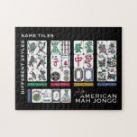 Mah Jongg Tiles Same Jigsaw Puzzle<br><div class="desc">Have you ever wondered about all those different Mah Jongg tiles? Here are the answers. Tell your friends and,  better yet,  give them this puzzle as a reminder.</div>