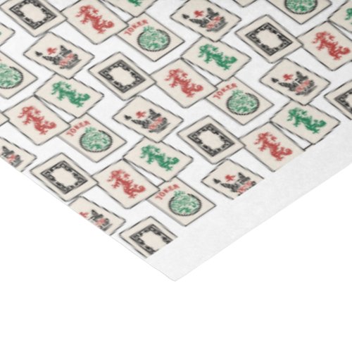 Mah Jongg Tiles Tissue Paper Gift Wrap Tissue Paper