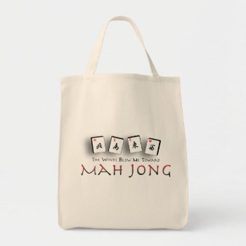 Mah Jongg Tote Bag by veracap at Zazzle