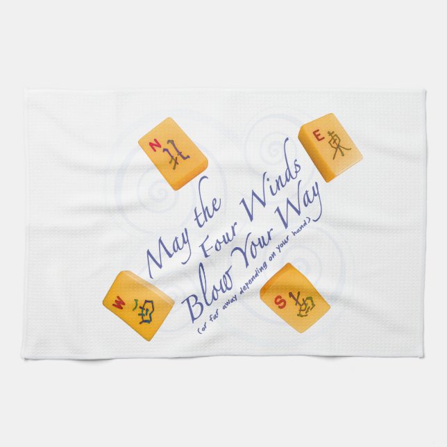 Mah Jongg Winds Towel (Horizontal)