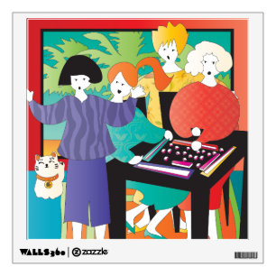 Mah Jongg Winner2 Wall Sticker