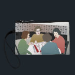 Mah Jongg Women Purse<br><div class="desc">Featuring two original digital drawings of women playing Mah Jongg.</div>