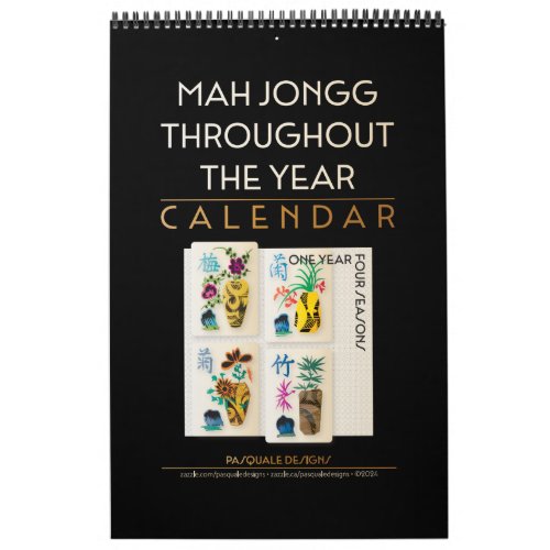 Mah Jongg Year Calendar