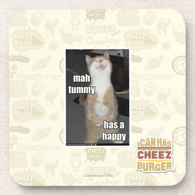 Mah tummy has a happy coaster (Front)