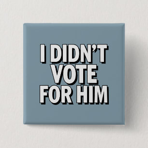 MAHA Make America Healthy Again Patriotic Button