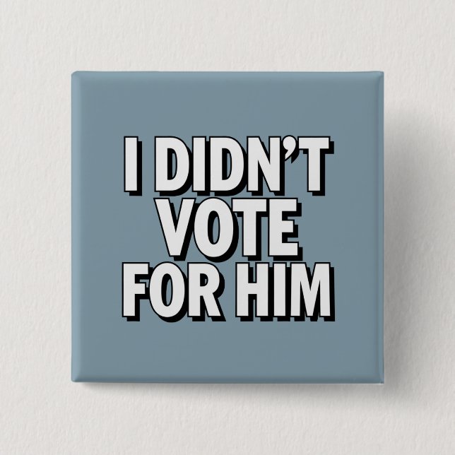 MAHA Make America Healthy Again Patriotic Button (Front)